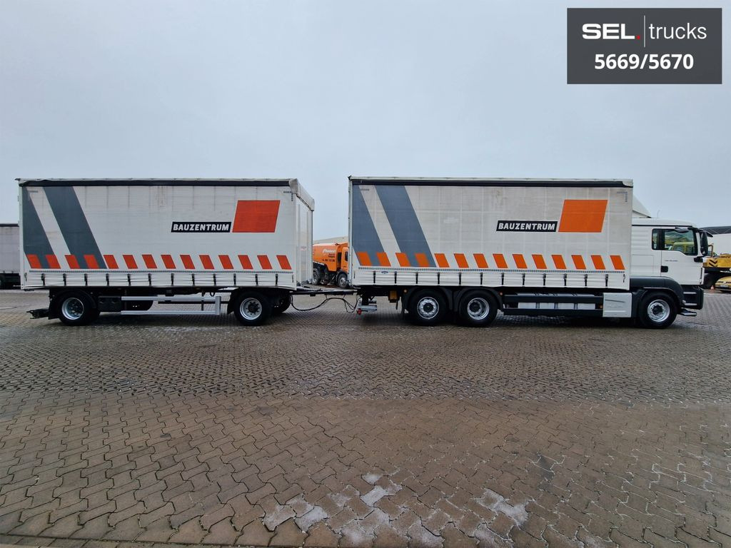 MAN TGS 26.440/Lenkachse/Staplerhaltrng./ KOMPLETT!! - Curtainsider truck: picture 5 MAN TGS 26.440/Lenkachse/Staplerhaltrng./ KOMPLETT!! - Curtainsider truck: picture 5