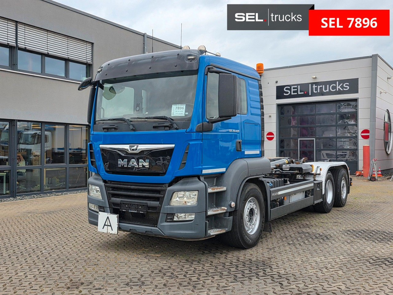 MAN TGS 26.470 6X2-4 BL / Intarder / Lenkachse / 6D - Hook lift truck: picture 1 MAN TGS 26.470 6X2-4 BL / Intarder / Lenkachse / 6D - Hook lift truck: picture 1