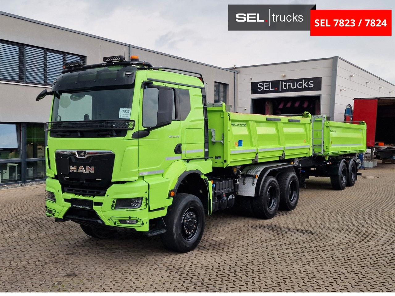 MAN TGS 33.510 6x6 BL CH /Dreiseitenkipper /6x6 / 6D - Tipper: picture 4 MAN TGS 33.510 6x6 BL CH /Dreiseitenkipper /6x6 / 6D - Tipper: picture 4