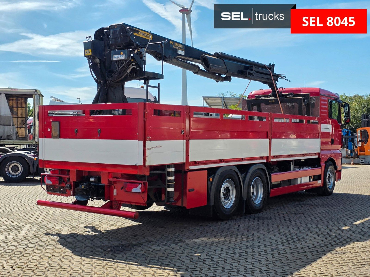 MAN TGX 26.400 6x2-2 LL / Ohne Fernbed. / Lenkachse - Crane truck: picture 5 MAN TGX 26.400 6x2-2 LL / Ohne Fernbed. / Lenkachse - Crane truck: picture 5