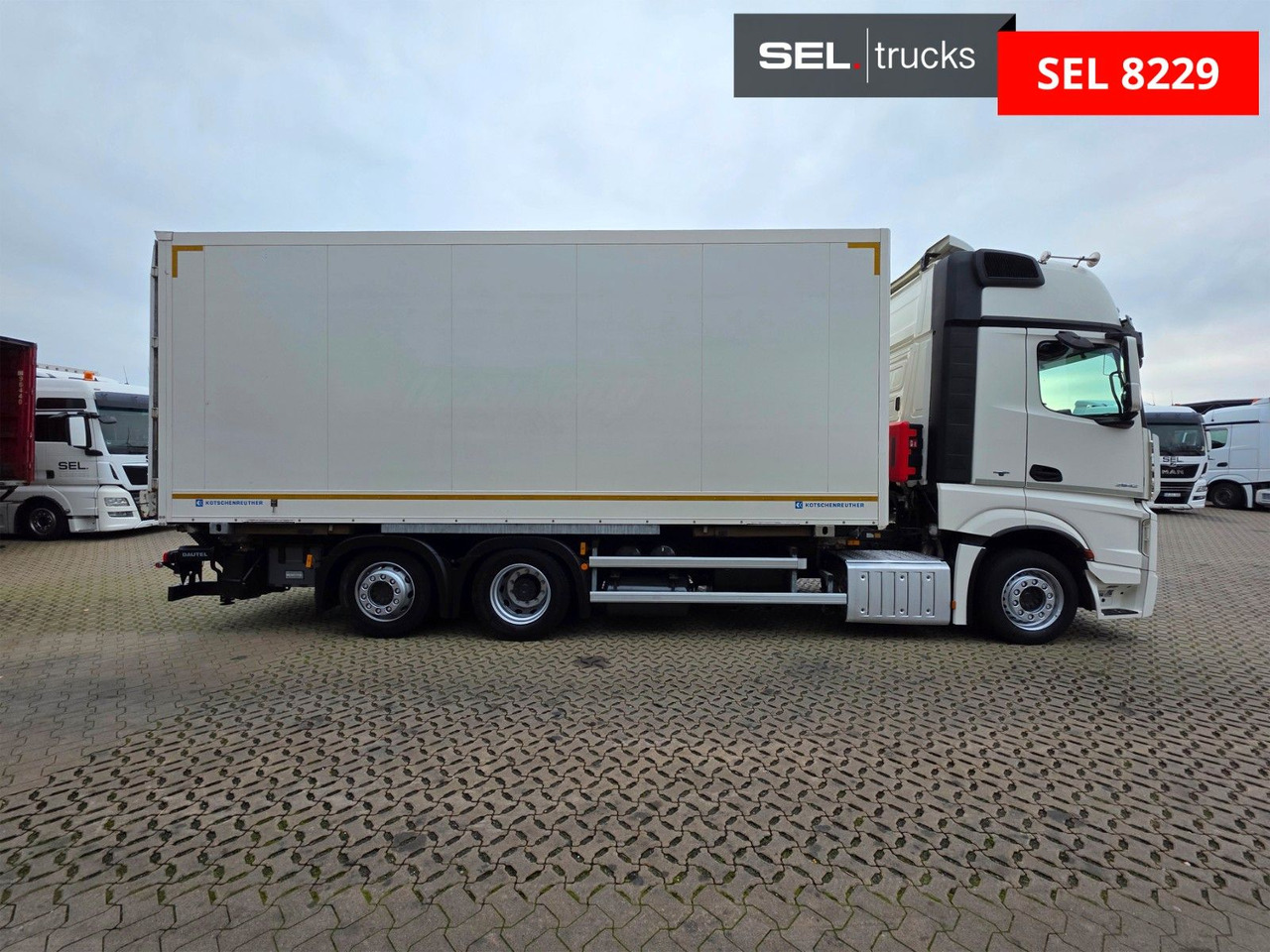 Mercedes-Benz Actros 2542 / Standklima / Ldbw / Lenkachse - Container transporter/ Swap body truck: picture 4 Mercedes-Benz Actros 2542 / Standklima / Ldbw / Lenkachse - Container transporter/ Swap body truck: picture 4