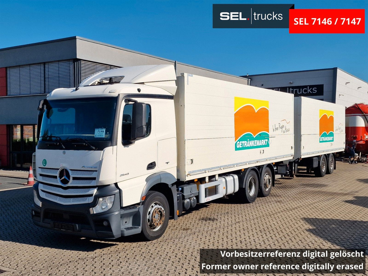 Mercedes-Benz Actros 2543 / Retarder / Lenkachse / Liftachse - Beverage truck: picture 1 Mercedes-Benz Actros 2543 / Retarder / Lenkachse / Liftachse - Beverage truck: picture 1