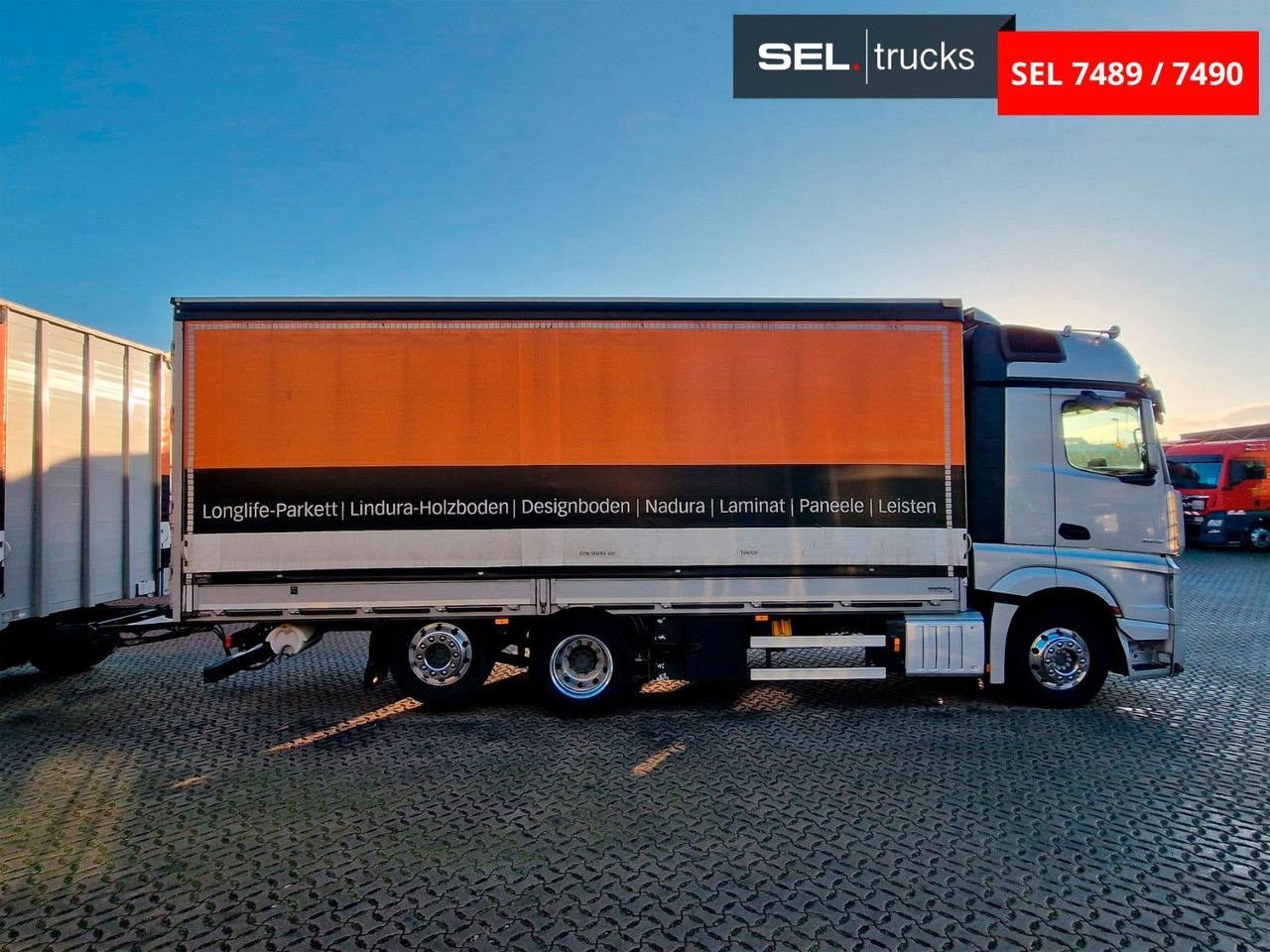 Curtainsider truck Mercedes-Benz Actros 2545 / Retarder / Alukappen / Standklima: picture 10