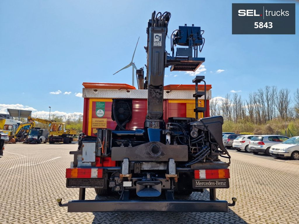 Crane truck, Dropside/ Flatbed truck Mercedes-Benz Actros 2546 / HIAB 166K / ADC 4,1t / Lenkachse Mercedes-Benz Actros 2546 / HIAB 166K / ADC 4,1t / Lenkachse: picture 6