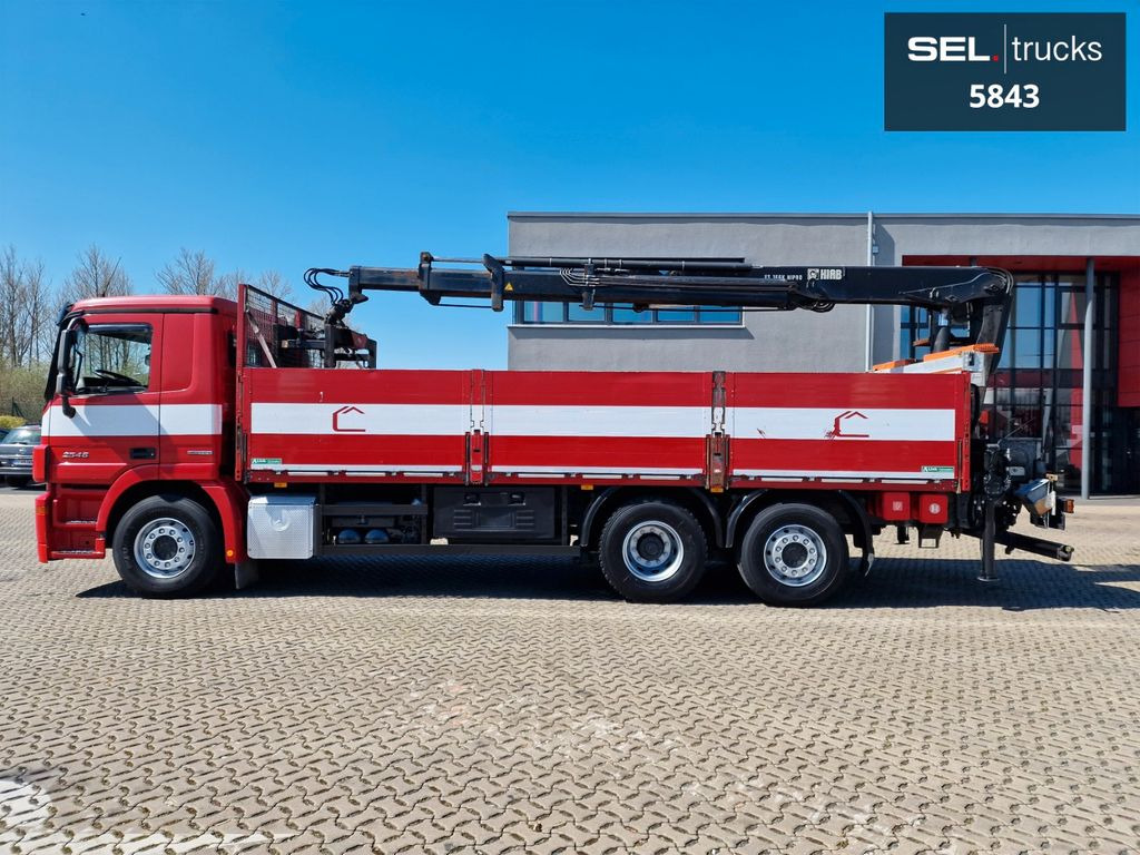 Crane truck, Dropside/ Flatbed truck Mercedes-Benz Actros 2546 / HIAB 166K / ADC 4,1t / Lenkachse Mercedes-Benz Actros 2546 / HIAB 166K / ADC 4,1t / Lenkachse: picture 8