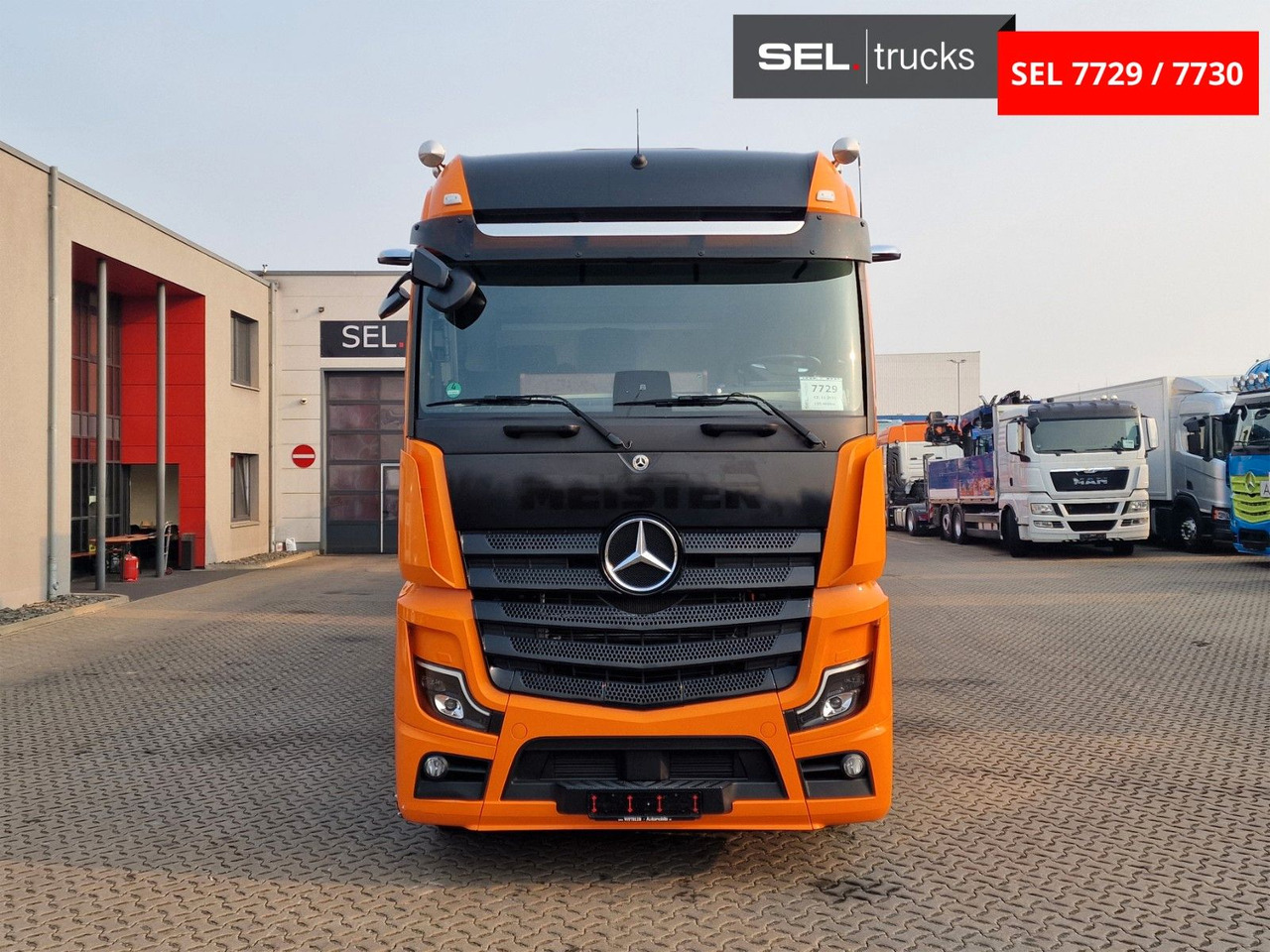 Mercedes-Benz Actros 2548 / Retarder / Euro 6E / Aluklappen - Curtainsider truck: picture 2 Mercedes-Benz Actros 2548 / Retarder / Euro 6E / Aluklappen - Curtainsider truck: picture 2