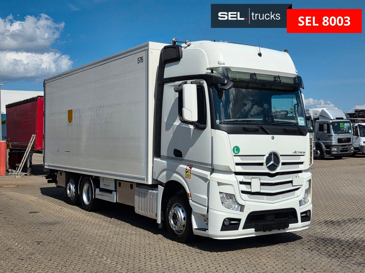 Mercedes-Benz Actros 2551 /Retarder/Ldbw/Konvekta/Lenkachse - Box truck: picture 3 Mercedes-Benz Actros 2551 /Retarder/Ldbw/Konvekta/Lenkachse - Box truck: picture 3