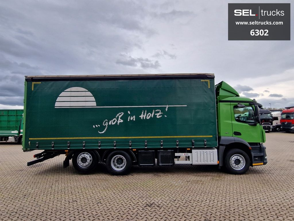 Mercedes-Benz Antos 2536 L / LENKACHSE / STERZANTE - Curtainsider truck: picture 4 Mercedes-Benz Antos 2536 L / LENKACHSE / STERZANTE - Curtainsider truck: picture 4