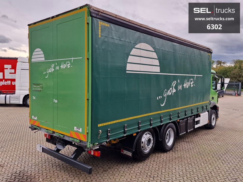 Mercedes-Benz Antos 2536 L / LENKACHSE / STERZANTE - Curtainsider truck: picture 5 Mercedes-Benz Antos 2536 L / LENKACHSE / STERZANTE - Curtainsider truck: picture 5