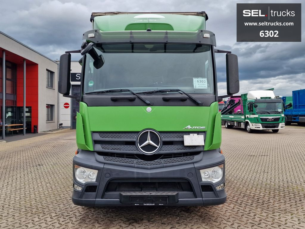 Mercedes-Benz Antos 2536 L / LENKACHSE / STERZANTE - Curtainsider truck: picture 2 Mercedes-Benz Antos 2536 L / LENKACHSE / STERZANTE - Curtainsider truck: picture 2