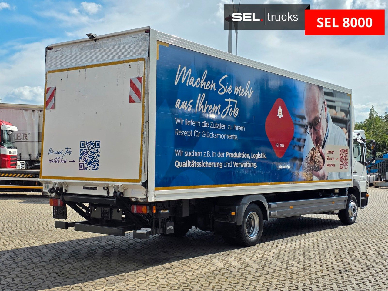 Mercedes-Benz Atego 1218 / Ladebordwand - Box truck: picture 5 Mercedes-Benz Atego 1218 / Ladebordwand - Box truck: picture 5