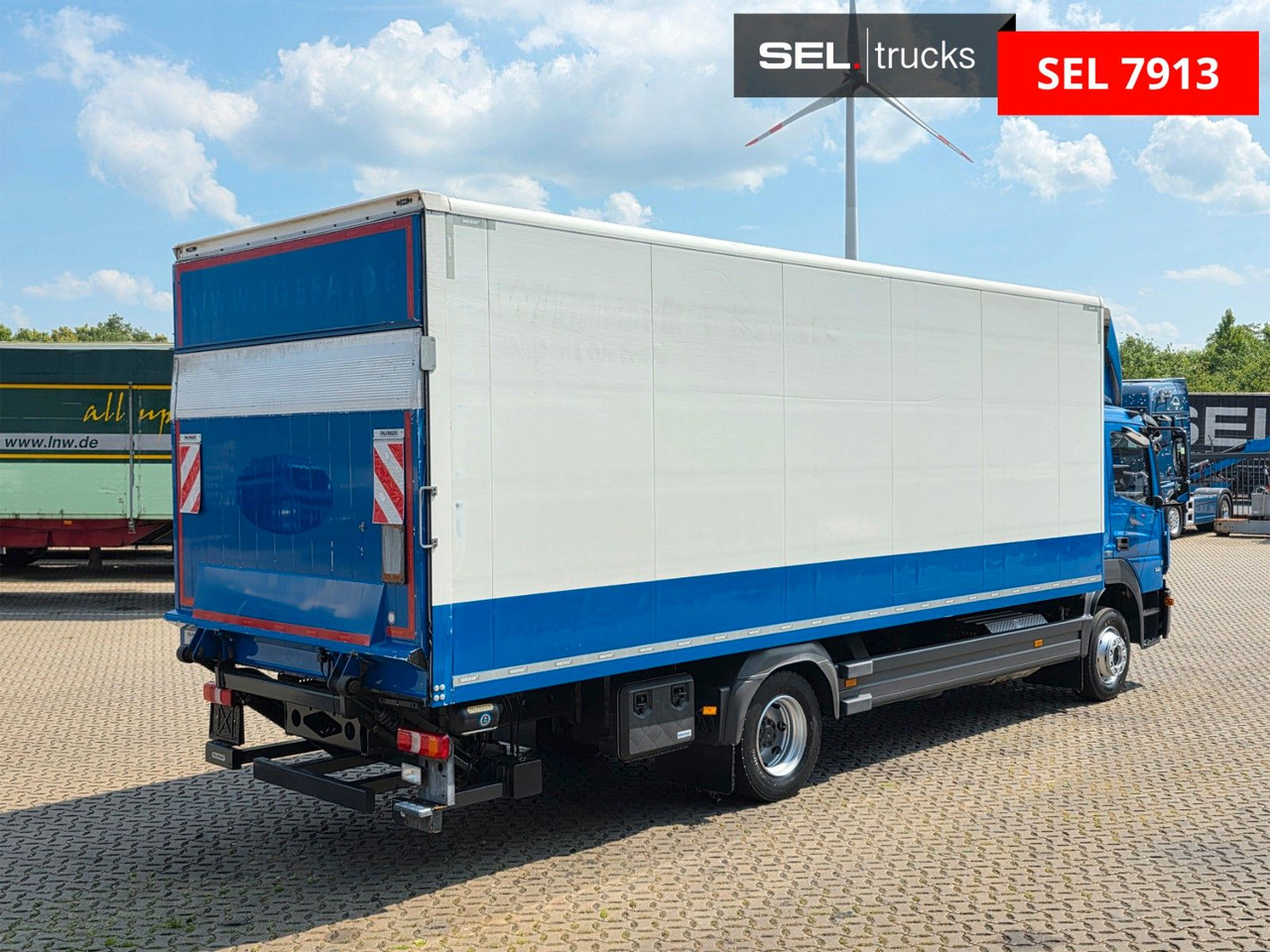 Mercedes-Benz Atego 1221 / Ladebordwand - Box truck: picture 5 Mercedes-Benz Atego 1221 / Ladebordwand - Box truck: picture 5