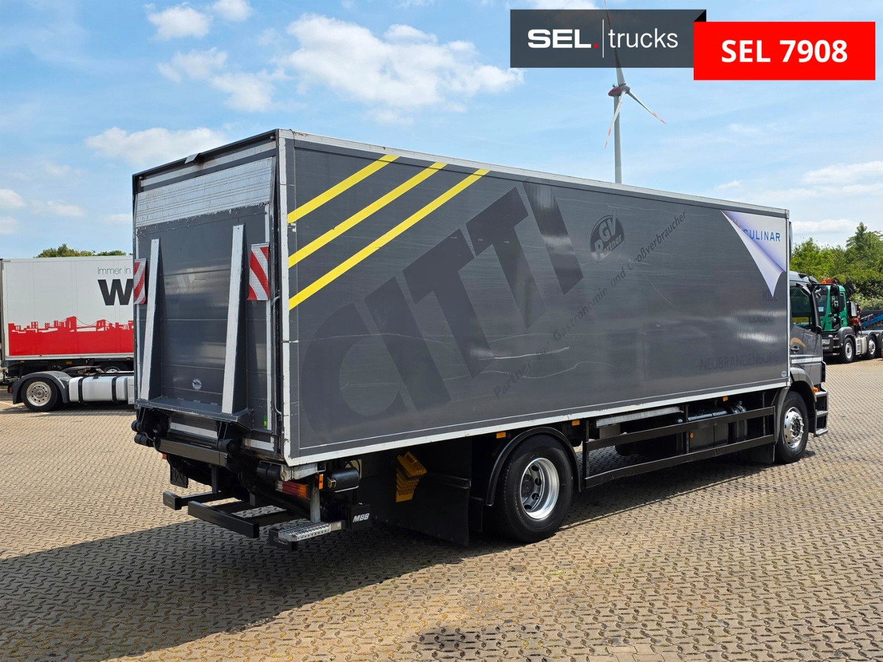 Mercedes-Benz Axor 1824L / Ladebordwand / Carrier Supra 950Mt - Refrigerator truck: picture 5 Mercedes-Benz Axor 1824L / Ladebordwand / Carrier Supra 950Mt - Refrigerator truck: picture 5