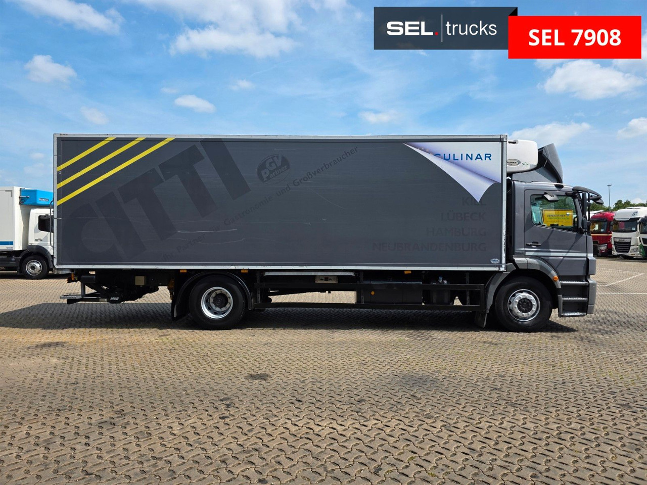 Mercedes-Benz Axor 1824L / Ladebordwand / Carrier Supra 950Mt - Refrigerator truck: picture 4 Mercedes-Benz Axor 1824L / Ladebordwand / Carrier Supra 950Mt - Refrigerator truck: picture 4
