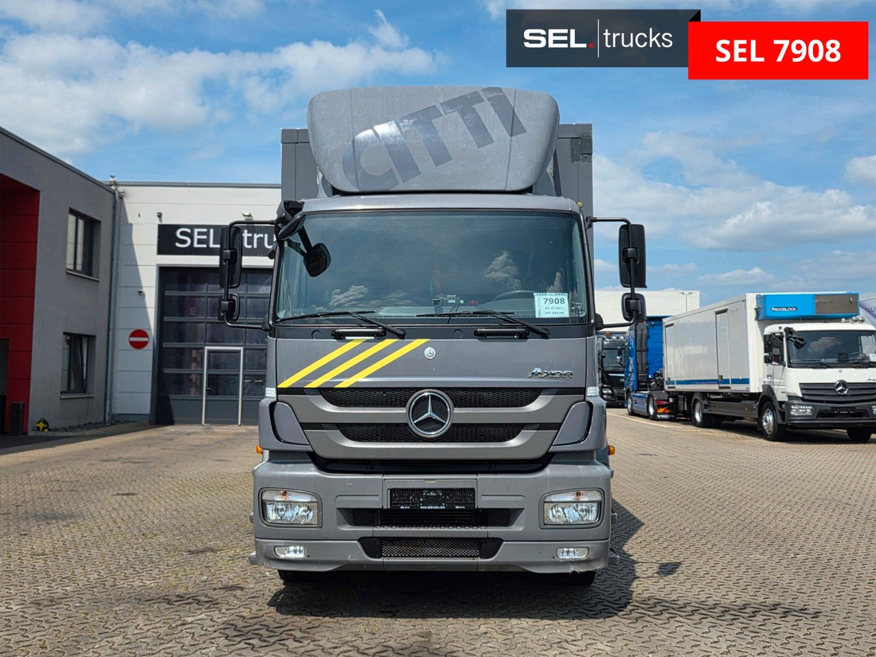 Mercedes-Benz Axor 1824L / Ladebordwand / Carrier Supra 950Mt - Refrigerator truck: picture 2 Mercedes-Benz Axor 1824L / Ladebordwand / Carrier Supra 950Mt - Refrigerator truck: picture 2