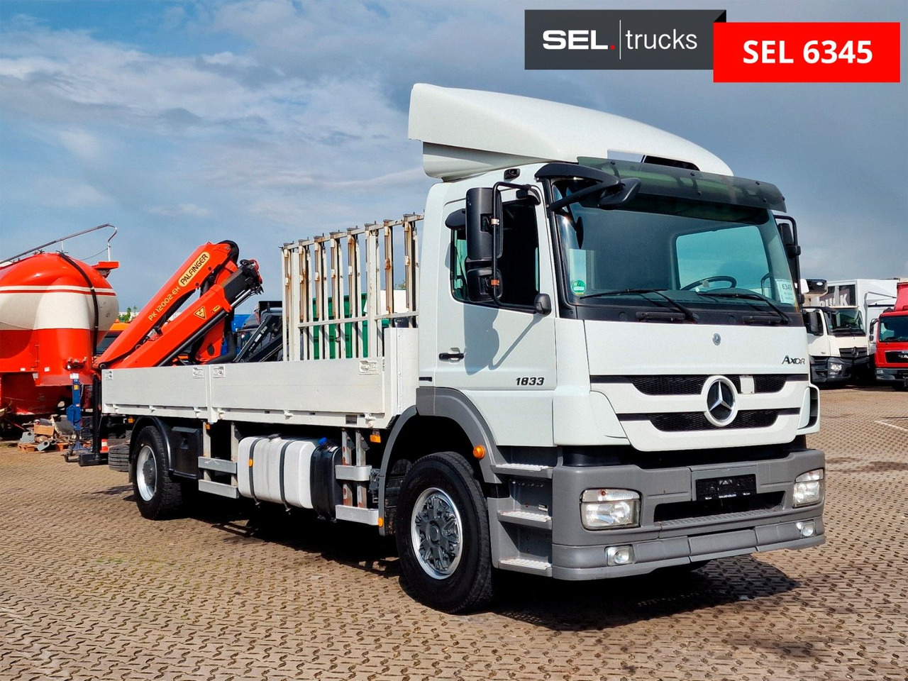 Mercedes-Benz Axor 1833L / Palfinger PK 12002-EH / GLAS - Crane truck: picture 3 Mercedes-Benz Axor 1833L / Palfinger PK 12002-EH / GLAS - Crane truck: picture 3