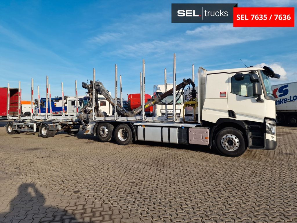 Renault T 520 / Alu-Felgen / Euro 6D / Liftachse Renault T 520 / Alu-Felgen / Euro 6D / Liftachse - Log truck, Crane truck: picture 4 Renault T 520 / Alu-Felgen / Euro 6D / Liftachse Renault T 520 / Alu-Felgen / Euro 6D / Liftachse - Log truck, Crane truck: picture 4