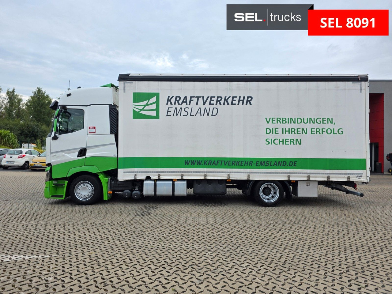 Curtainsider truck Renault T High 480 / Retarder / Jumbo / 6D: picture 8