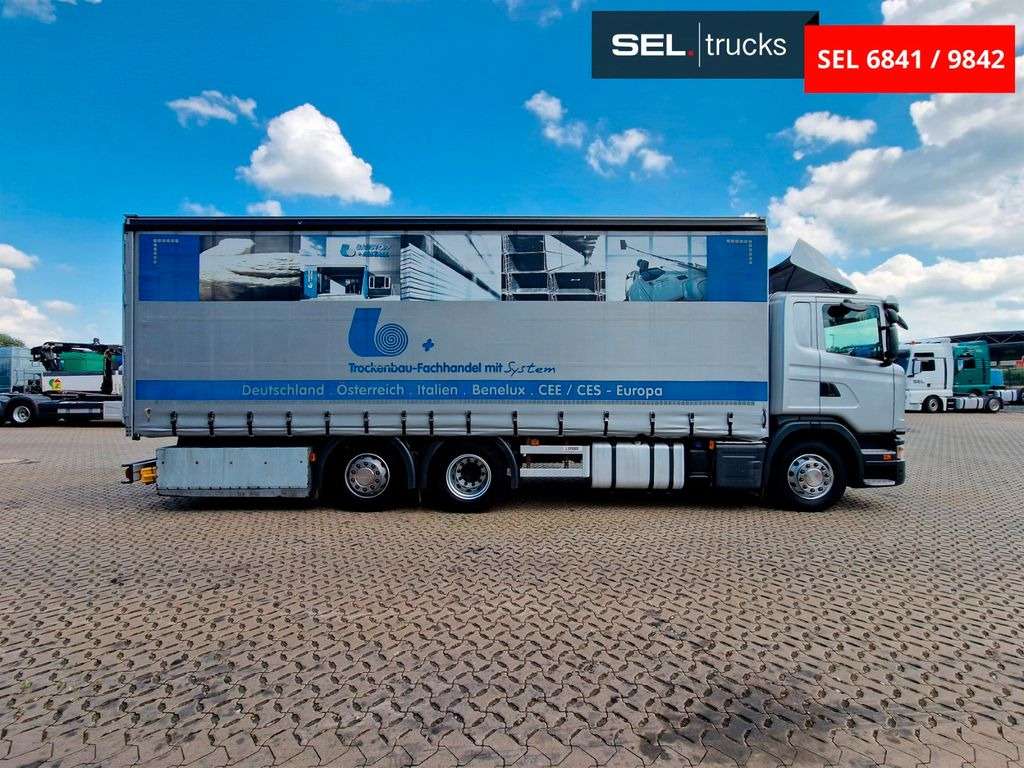 Scania G 410 /Retarder /mit Mitnahmestapler /Lenkachse - Curtainsider truck: picture 4 Scania G 410 /Retarder /mit Mitnahmestapler /Lenkachse - Curtainsider truck: picture 4