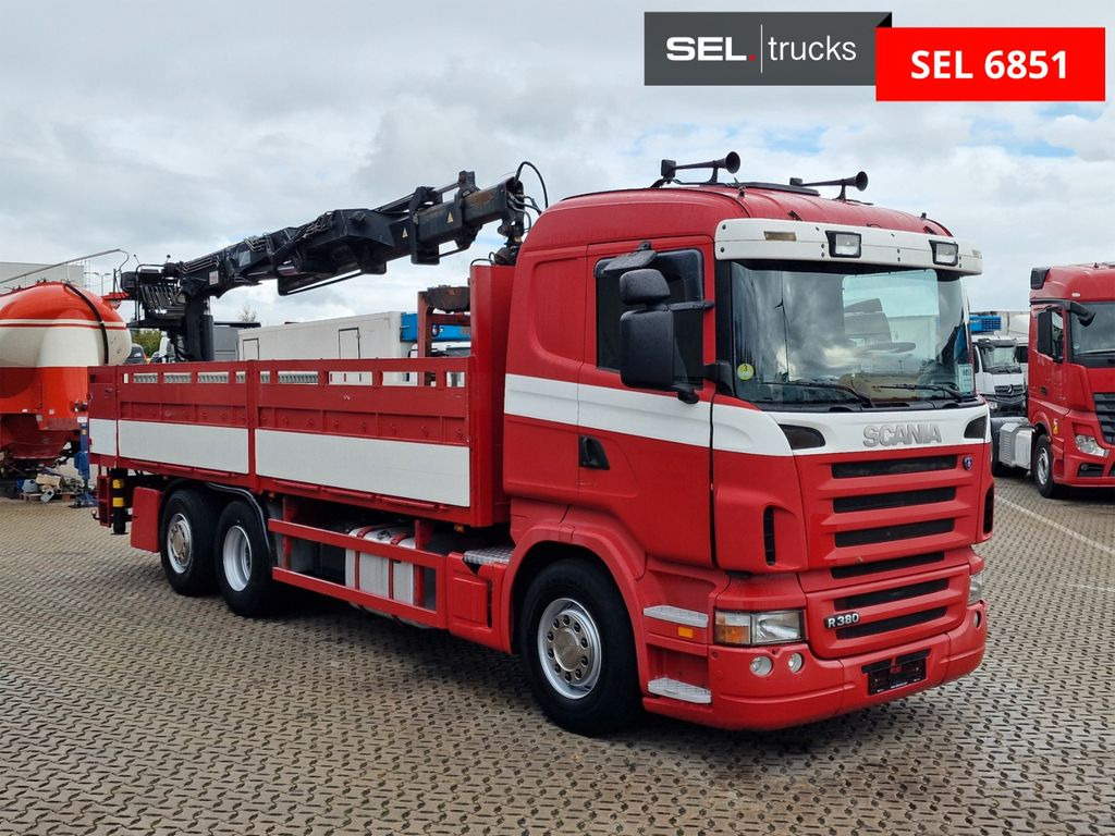Scania R 380 LB6X2*4MNA / Retarder / HIAB / Lenkachse - Crane truck, Dropside/ Flatbed truck: picture 3 Scania R 380 LB6X2*4MNA / Retarder / HIAB / Lenkachse - Crane truck, Dropside/ Flatbed truck: picture 3
