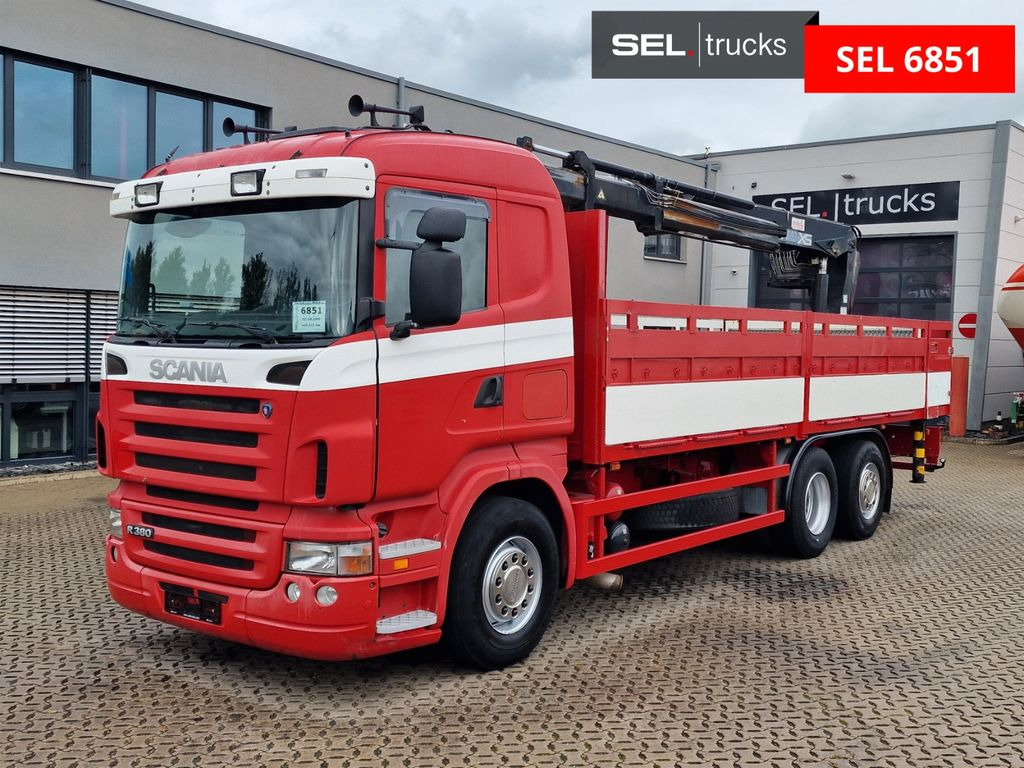 Scania R 380 LB6X2*4MNA / Retarder / HIAB / Lenkachse - Crane truck, Dropside/ Flatbed truck: picture 1 Scania R 380 LB6X2*4MNA / Retarder / HIAB / Lenkachse - Crane truck, Dropside/ Flatbed truck: picture 1