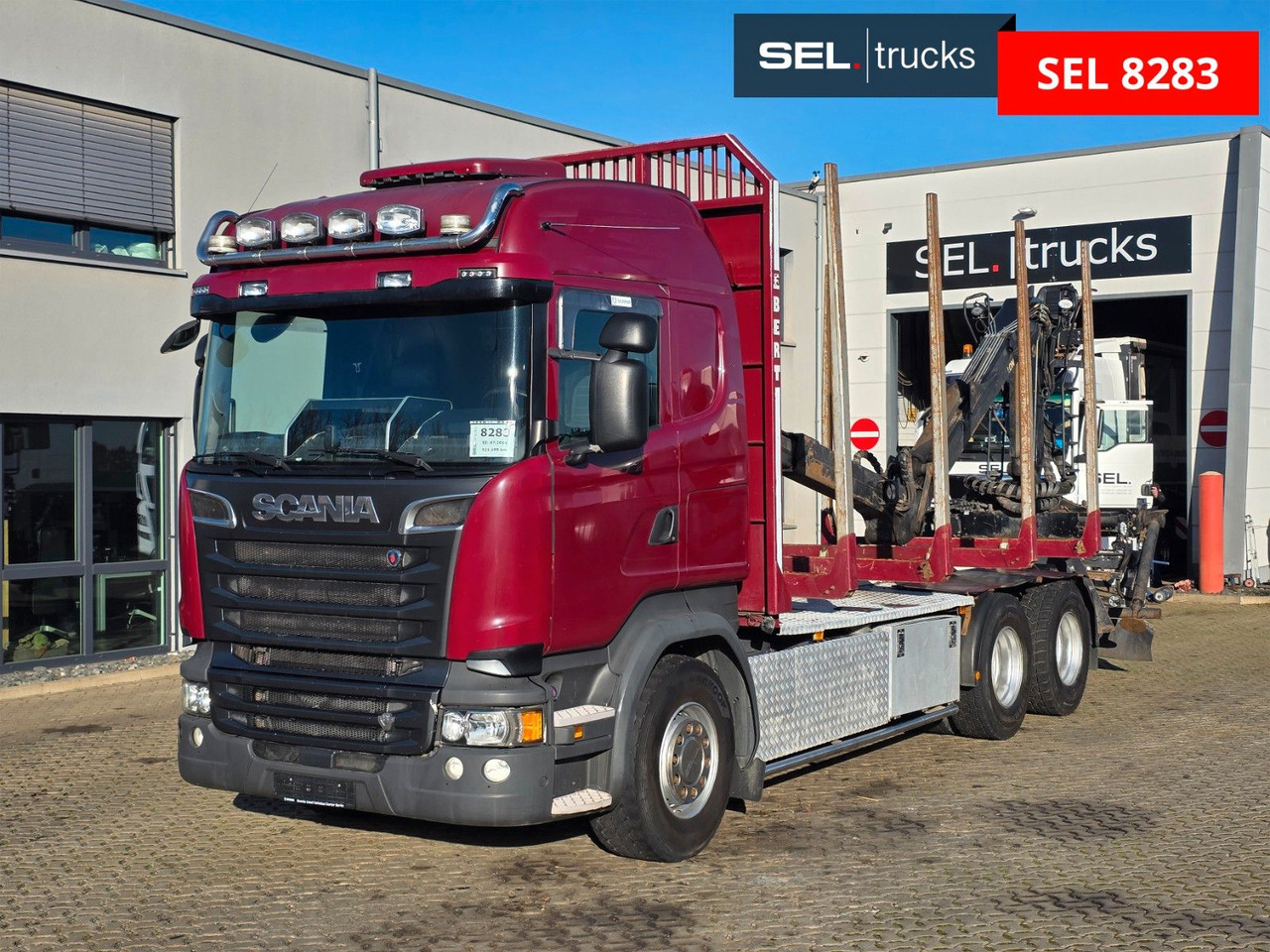 Scania R 580 LB6X4HNB / Retarder / Palfinger / V8 - Log truck, Crane truck: picture 1 Scania R 580 LB6X4HNB / Retarder / Palfinger / V8 - Log truck, Crane truck: picture 1