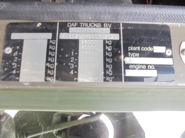 Dropside/ Flatbed truck DAF 2300 YAZ 2300 6x6: picture 19