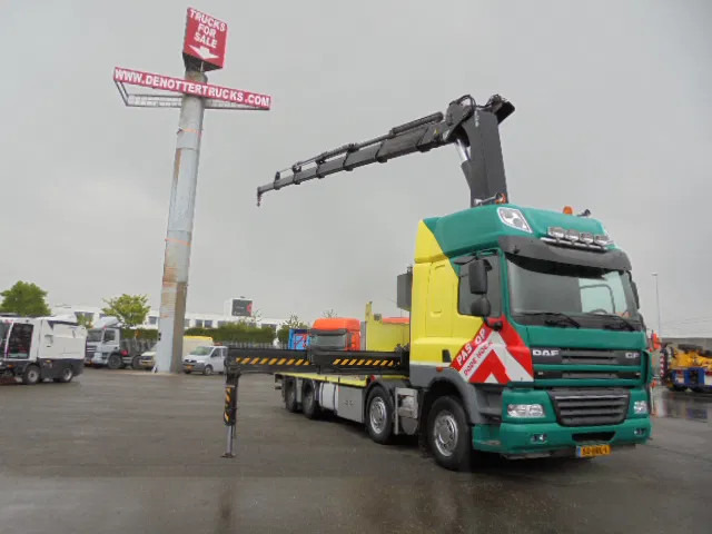 DAF FAD 85-460 8X4 - Dropside/ Flatbed truck, Crane truck: picture 2 DAF FAD 85-460 8X4 - Dropside/ Flatbed truck, Crane truck: picture 2