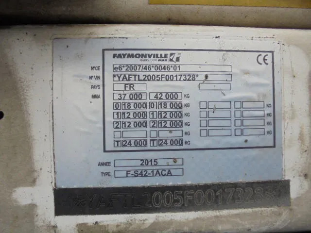 Low loader semi-trailer Faymonville F-S42-1ACA: picture 18
