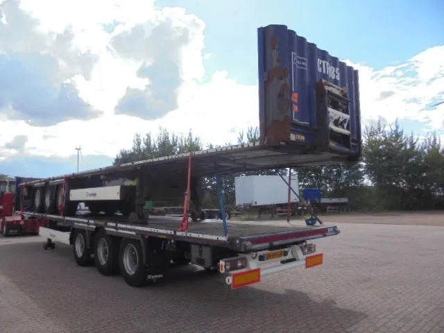 Krone SD MET RONG GATEN NL TRAILER 16x IN STOCK - Dropside/ Flatbed semi-trailer: picture 4 Krone SD MET RONG GATEN NL TRAILER 16x IN STOCK - Dropside/ Flatbed semi-trailer: picture 4