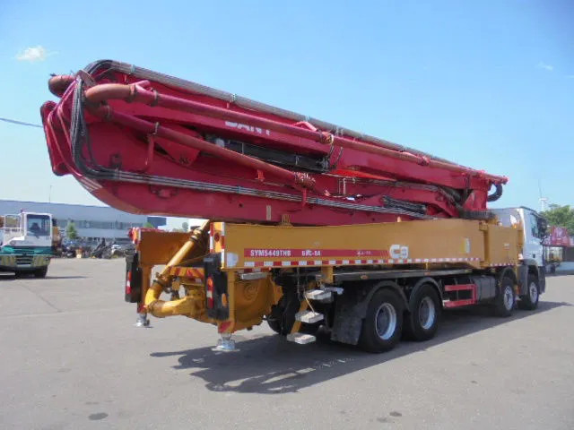 Mercedes-Benz Actros 4144 8X4 SANY 56M BETONPOMP - Concrete pump truck: picture 5 Mercedes-Benz Actros 4144 8X4 SANY 56M BETONPOMP - Concrete pump truck: picture 5