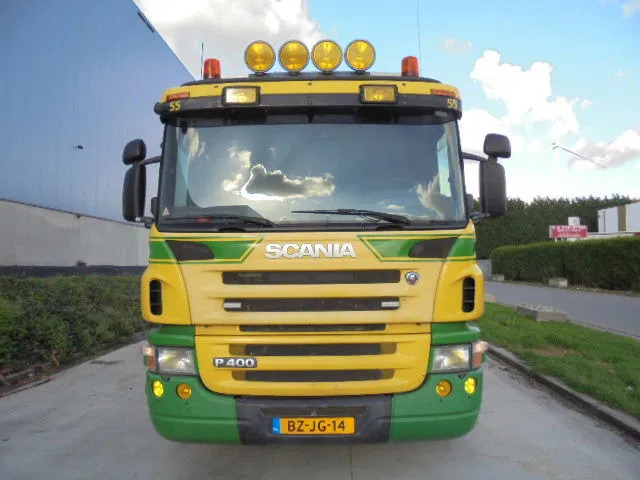 Tipper Scania P400 8X2 ASFALT NL TRUCK: picture 6