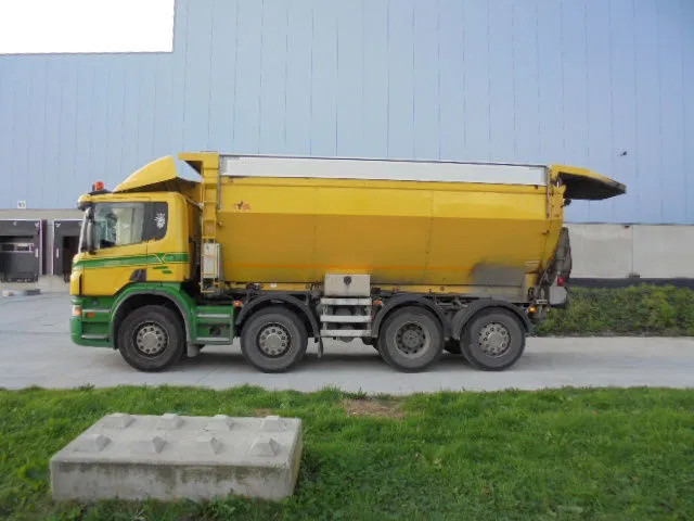 Tipper Scania P400 8X2 ASFALT NL TRUCK: picture 7