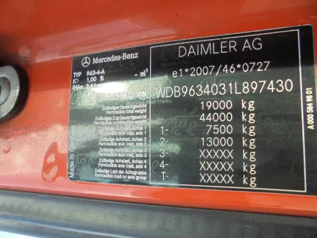 Tractor unit Mercedes-Benz Actros 1840: picture 16