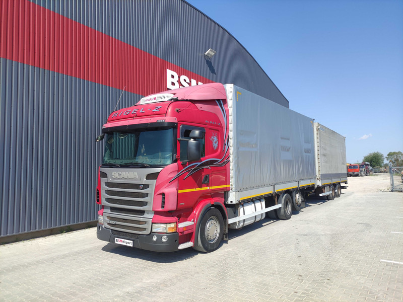 Scania R420 curtainsider truck + curtain side trailer - Curtainsider truck: picture 1 Scania R420 curtainsider truck + curtain side trailer - Curtainsider truck: picture 1