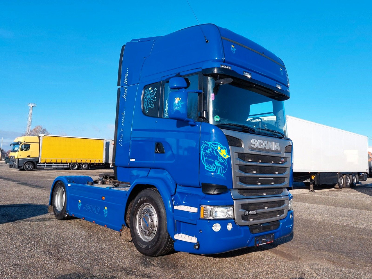 Scania R450 Retarder Luft/Luft Standklima Hydraulik - Tractor unit: picture 2 Scania R450 Retarder Luft/Luft Standklima Hydraulik - Tractor unit: picture 2