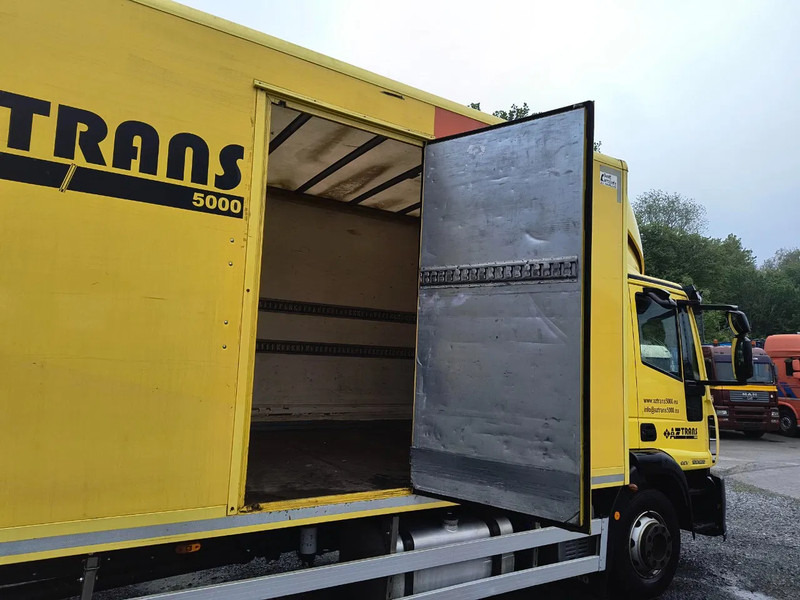 Interior photo 2: Box truck Iveco EuroCargo 120 E22 EEV SIDE PORT + D'HOLLANDIA LIFT 2000 KG