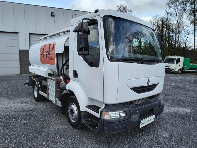 Renault Midlum 220 8000L FUEL / CARBURANT TANK - 3 COMP/ A LAMES - Tank truck: picture 3 Renault Midlum 220 8000L FUEL / CARBURANT TANK - 3 COMP/ A LAMES - Tank truck: picture 3