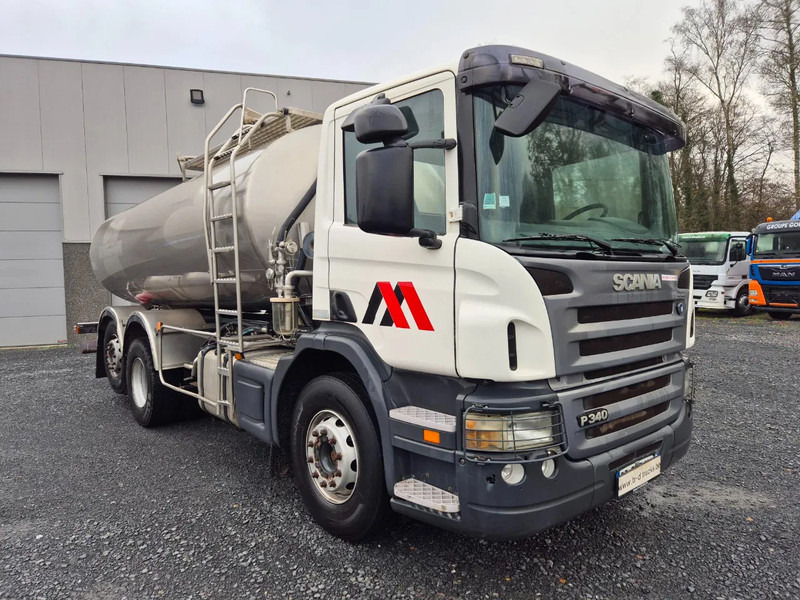 Scania P340 INSULATED INOX TANK 15000L - 1 COMP - RETARDER - Tank truck: picture 3 Scania P340 INSULATED INOX TANK 15000L - 1 COMP - RETARDER - Tank truck: picture 3