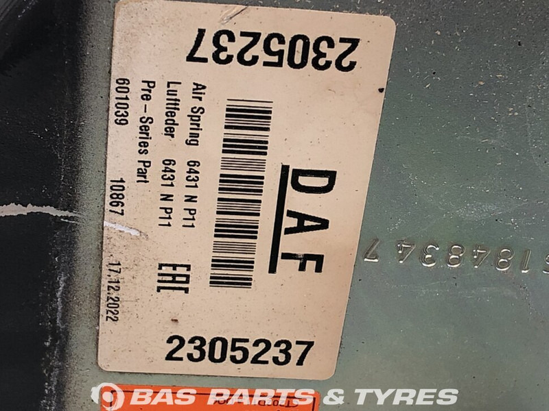 DAF Luchtbalg DAF 2305237 - Air suspension for Truck: picture 3 DAF Luchtbalg DAF 2305237 - Air suspension for Truck: picture 3