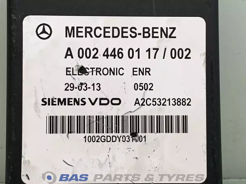 Mercedes-Benz Regeleenheid Axor Mercedes A 002 446 01 17 - ECU for Truck: picture 3 Mercedes-Benz Regeleenheid Axor Mercedes A 002 446 01 17 - ECU for Truck: picture 3