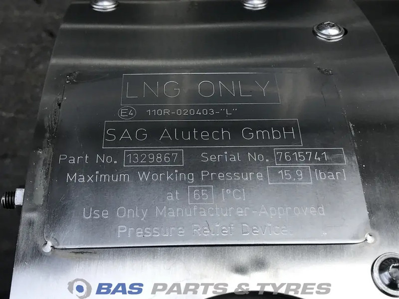 Scania LNG tank Scania 340 Liter 1776103 - Fuel tank for Truck: picture 5 Scania LNG tank Scania 340 Liter 1776103 - Fuel tank for Truck: picture 5