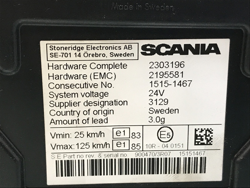 Scania R-Serie - Dashboard for Truck: picture 3 Scania R-Serie - Dashboard for Truck: picture 3