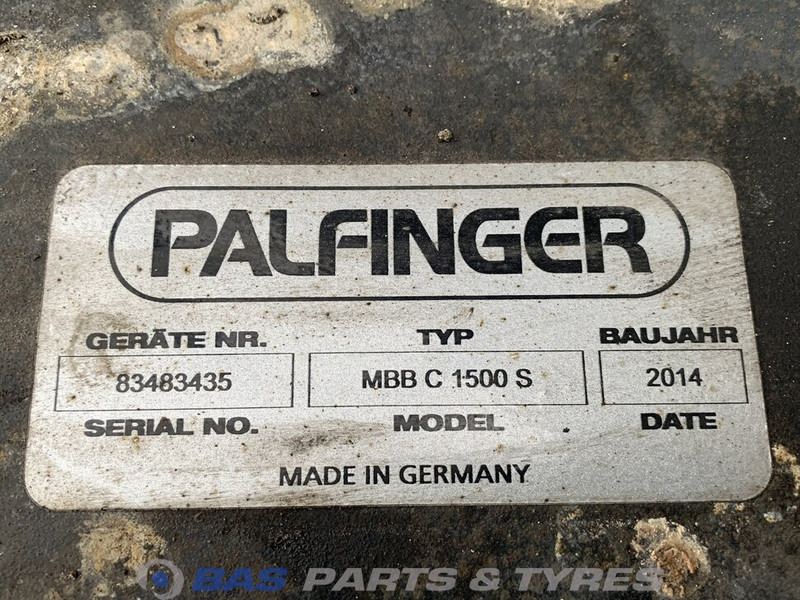 MBB-Palfinger Laadklep Palfinger - Spare parts for Truck: picture 5 MBB-Palfinger Laadklep Palfinger - Spare parts for Truck: picture 5