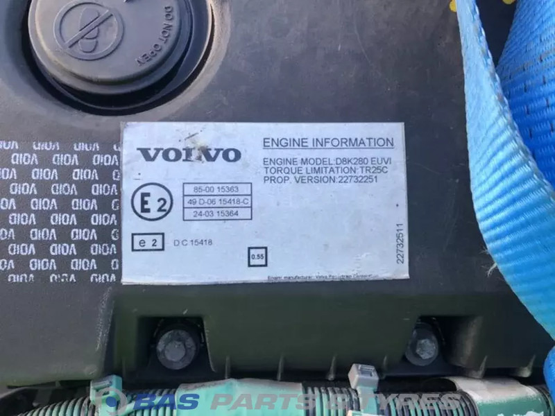 Volvo FE Euro 6 Motor Volvo D8K 280 K2 22625489 - Engine for Truck: picture 5 Volvo FE Euro 6 Motor Volvo D8K 280 K2 22625489 - Engine for Truck: picture 5