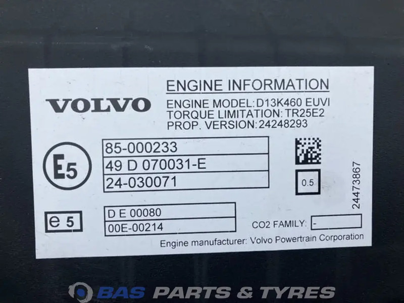 Volvo FM5 Motor Volvo D13K 460 K7 22467253 - Engine for Truck: picture 5 Volvo FM5 Motor Volvo D13K 460 K7 22467253 - Engine for Truck: picture 5