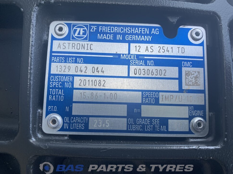 ZF XF106 DAF 12AS2541 TD AS Tronic Versnellingsbak 2011082 - Gearbox for Truck: picture 5 ZF XF106 DAF 12AS2541 TD AS Tronic Versnellingsbak 2011082 - Gearbox for Truck: picture 5