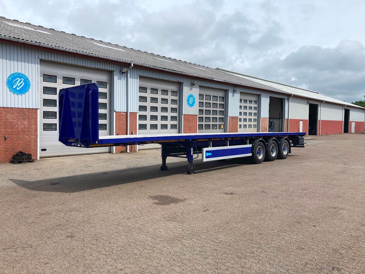 Dennison - Dropside/ Flatbed semi-trailer: picture 1 Dennison - Dropside/ Flatbed semi-trailer: picture 1
