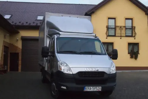 Curtain side van, Combi van Samochód Iveco Daily 35c21 2012 DMC 3,5T DOKA dubel kabina: picture 10