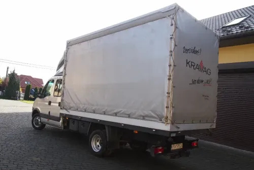 Curtain side van, Combi van Samochód Iveco Daily 35c21 2012 DMC 3,5T DOKA dubel kabina: picture 9